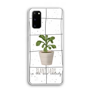 CaseCompany Kamerplant op vensterruit: Samsung Galaxy S20 Transparant Hoesje