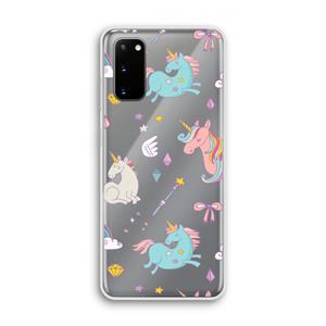 CaseCompany Fantasiewereld: Samsung Galaxy S20 Transparant Hoesje