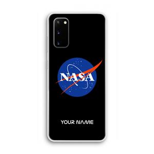 CaseCompany NASA: Samsung Galaxy S20 Transparant Hoesje