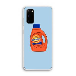 CaseCompany Ultra Sensitive: Samsung Galaxy S20 Transparant Hoesje