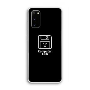 CaseCompany Hello: Samsung Galaxy S20 Transparant Hoesje