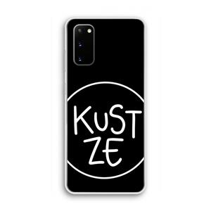 CaseCompany KUST ZE: Samsung Galaxy S20 Transparant Hoesje