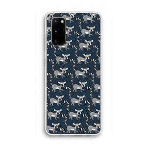 CaseCompany Makis: Samsung Galaxy S20 Transparant Hoesje