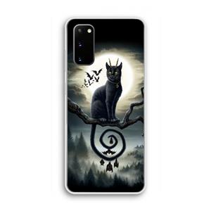 CaseCompany Moonlight Companions: Samsung Galaxy S20 Transparant Hoesje
