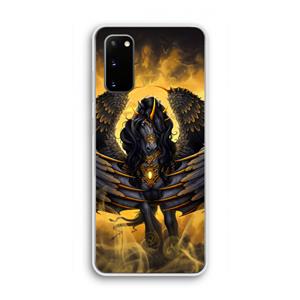 CaseCompany Pegasus: Samsung Galaxy S20 Transparant Hoesje