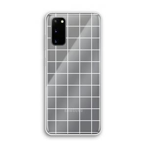 CaseCompany Rooster 2: Samsung Galaxy S20 Transparant Hoesje