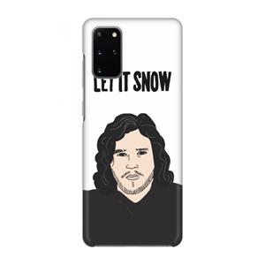 CaseCompany Let It Snow: Volledig geprint Samsung Galaxy S20 Plus Hoesje