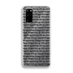 CaseCompany Crazy shapes: Samsung Galaxy S20 Transparant Hoesje