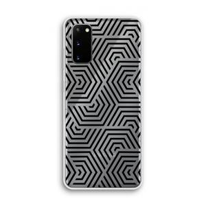 CaseCompany Magic pattern: Samsung Galaxy S20 Transparant Hoesje