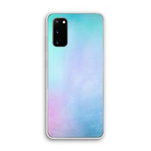 CaseCompany mist pastel: Samsung Galaxy S20 Transparant Hoesje