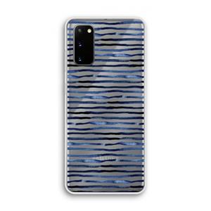 CaseCompany Verrassende lijnen: Samsung Galaxy S20 Transparant Hoesje