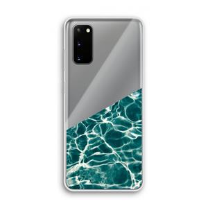 CaseCompany Weerkaatsing water: Samsung Galaxy S20 Transparant Hoesje