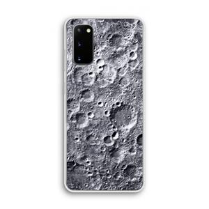 CaseCompany Maanlandschap: Samsung Galaxy S20 Transparant Hoesje