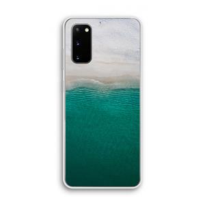CaseCompany Stranded: Samsung Galaxy S20 Transparant Hoesje