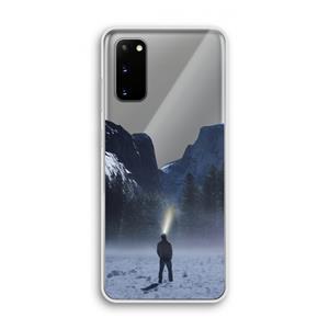 CaseCompany Wanderlust: Samsung Galaxy S20 Transparant Hoesje