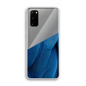 CaseCompany Pauw: Samsung Galaxy S20 Transparant Hoesje