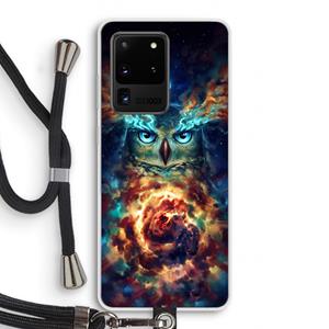 CaseCompany Aurowla: Samsung Galaxy S20 Ultra Transparant Hoesje met koord