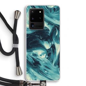 CaseCompany Dreaming About Whales: Samsung Galaxy S20 Ultra Transparant Hoesje met koord