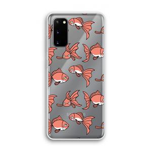 CaseCompany Blub: Samsung Galaxy S20 Transparant Hoesje