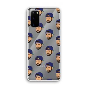 CaseCompany Drake Away: Samsung Galaxy S20 Transparant Hoesje