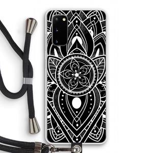 CaseCompany It's Complicated: Samsung Galaxy S20 Transparant Hoesje met koord