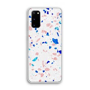 CaseCompany Terrazzo N°6: Samsung Galaxy S20 Transparant Hoesje