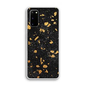 CaseCompany Terrazzo N°7: Samsung Galaxy S20 Transparant Hoesje