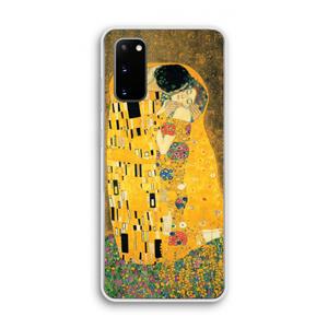 CaseCompany Der Kuss: Samsung Galaxy S20 Transparant Hoesje