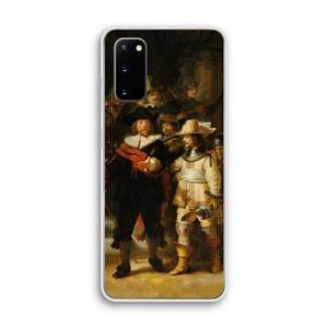 CaseCompany De Nachtwacht: Samsung Galaxy S20 Transparant Hoesje