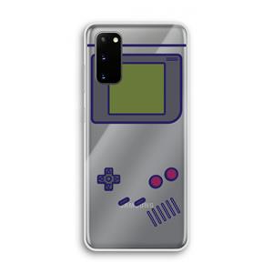 CaseCompany Game On: Samsung Galaxy S20 Transparant Hoesje