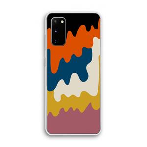 CaseCompany Baar A: Samsung Galaxy S20 Transparant Hoesje