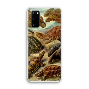 CaseCompany Haeckel Chelonia: Samsung Galaxy S20 Transparant Hoesje