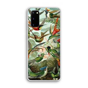 CaseCompany Haeckel Trochilidae: Samsung Galaxy S20 Transparant Hoesje