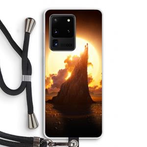 CaseCompany Children of the Sun: Samsung Galaxy S20 Ultra Transparant Hoesje met koord