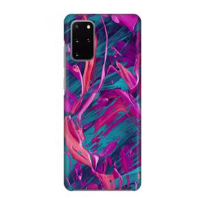 CaseCompany Pink Clouds: Volledig geprint Samsung Galaxy S20 Plus Hoesje