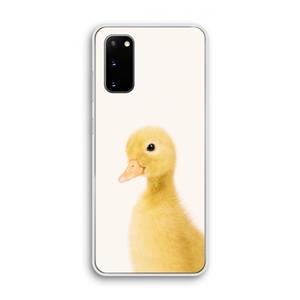 CaseCompany Duke: Samsung Galaxy S20 Transparant Hoesje