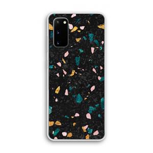 CaseCompany Terrazzo N°10: Samsung Galaxy S20 Transparant Hoesje