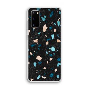 CaseCompany Terrazzo N°11: Samsung Galaxy S20 Transparant Hoesje