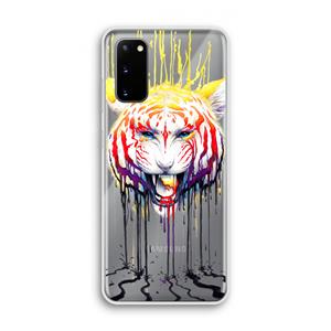 CaseCompany Fading: Samsung Galaxy S20 Transparant Hoesje