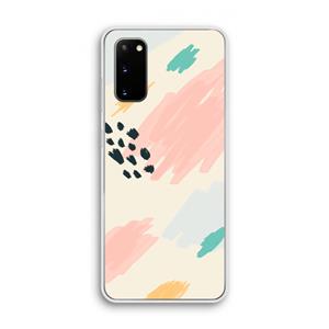CaseCompany Sunday Chillings: Samsung Galaxy S20 Transparant Hoesje