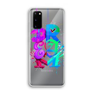 CaseCompany Dream: Samsung Galaxy S20 Transparant Hoesje