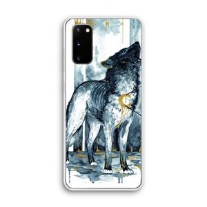 CaseCompany Bleeding Soul: Samsung Galaxy S20 Transparant Hoesje