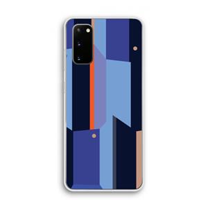 CaseCompany Gestalte 3: Samsung Galaxy S20 Transparant Hoesje