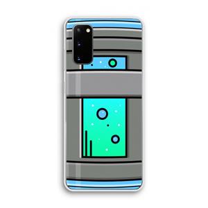 CaseCompany Chug Bottle: Samsung Galaxy S20 Transparant Hoesje