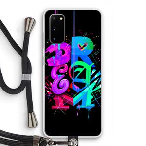 CaseCompany Dream: Samsung Galaxy S20 Transparant Hoesje met koord