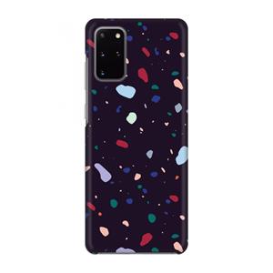 CaseCompany Dark Rounded Terrazzo: Volledig geprint Samsung Galaxy S20 Plus Hoesje