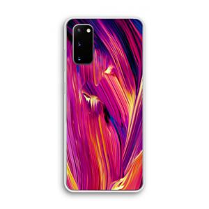 CaseCompany Phoenix: Samsung Galaxy S20 Transparant Hoesje