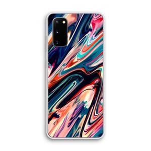 CaseCompany Quantum Being: Samsung Galaxy S20 Transparant Hoesje