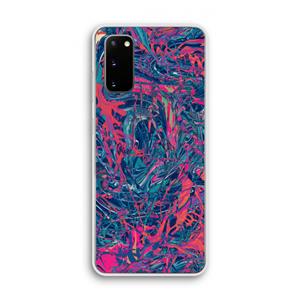 CaseCompany Sleeping Dreams: Samsung Galaxy S20 Transparant Hoesje