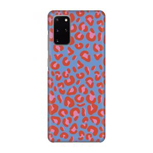 CaseCompany Leopard blue: Volledig geprint Samsung Galaxy S20 Plus Hoesje